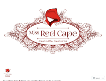 Tablet Screenshot of missredcape.com